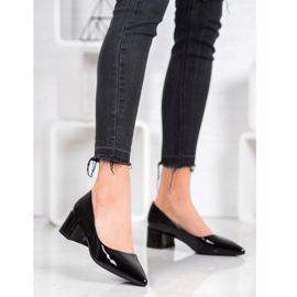 VINCEZA -lakatut pumput musta 2