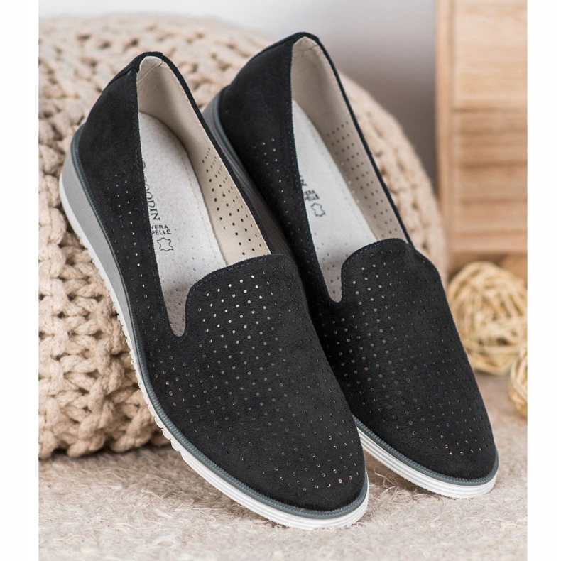 Goodin Light Openwork Lords musta 1