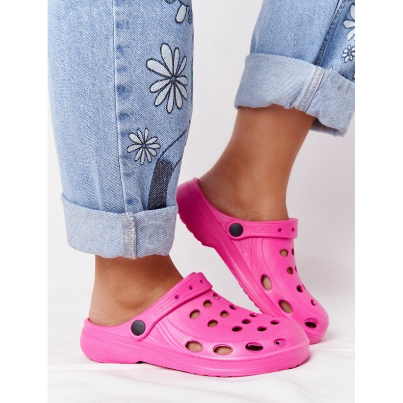 Flameshoes Naisten vaaleanpunaiset Eva Foam -tossut vaaleanpunainen 1