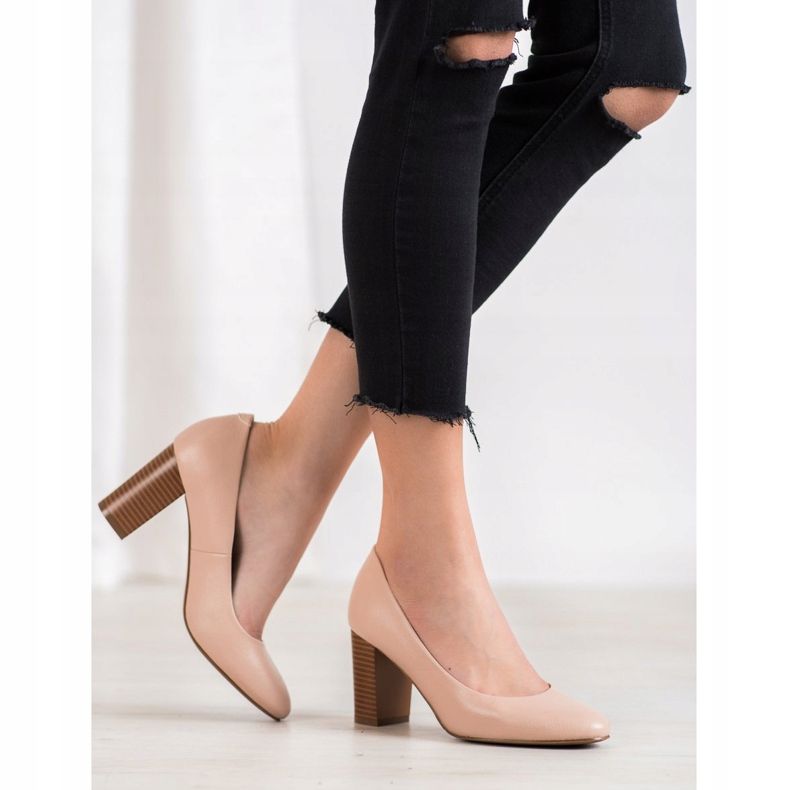 Mukavat VINCEZA -pumput vaaleanpunainen 1