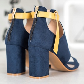 Muodikkaat VINCEZA -sandaalit sininen 1