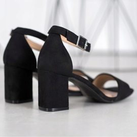 Klassiset VINCEZA -sandaalit musta 1