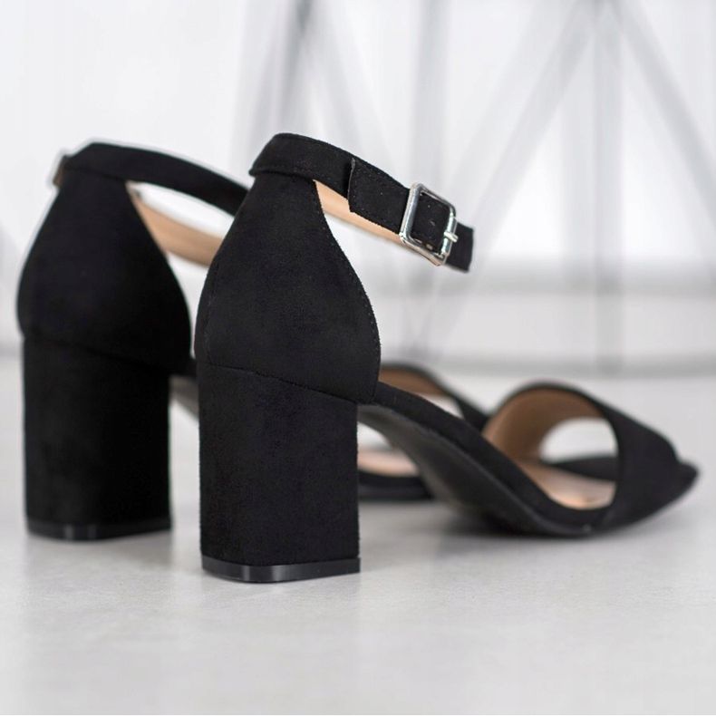 Klassiset VINCEZA -sandaalit musta 1