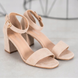 Klassiset VINCEZA -sandaalit ruskea 1