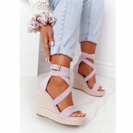 MSMG Kiilahihnat, joissa punottu violetti Lanzarote 1