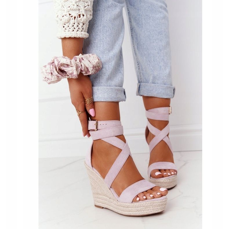 MSMG Kiilahihnat, joissa punottu violetti Lanzarote 2