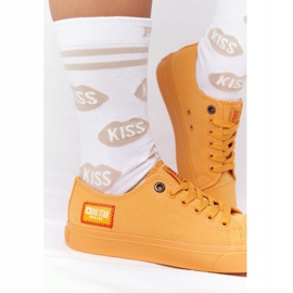 Naisten lenkkarit Big Star HH274134 Keltainen 1