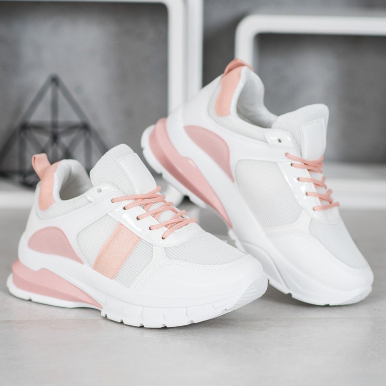 SHELOVET Tyylikkäät verkkokankaat valkoinen 2