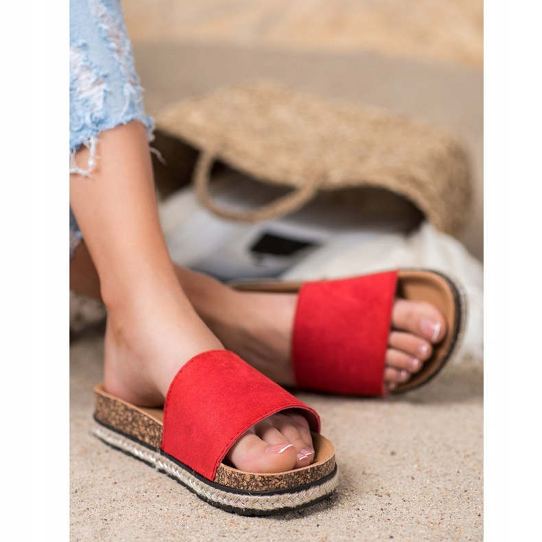 VINCEZA punaiset tossut punainen 1