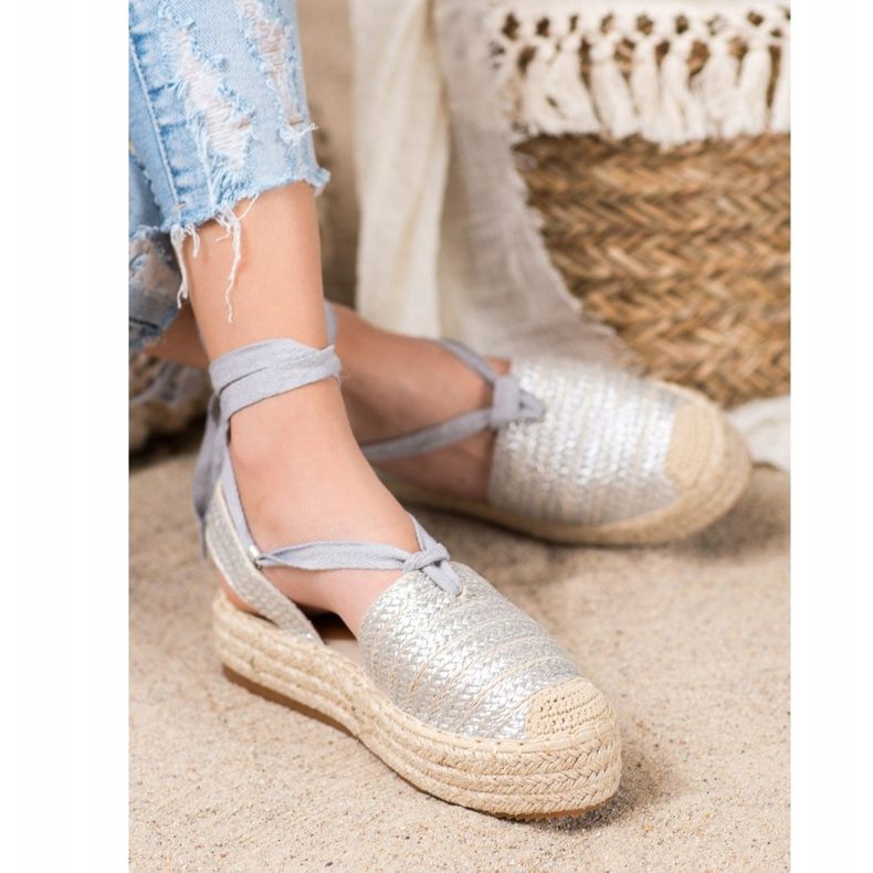 Seastar Sidotut Espadrilles -sandaalit harmaa 2