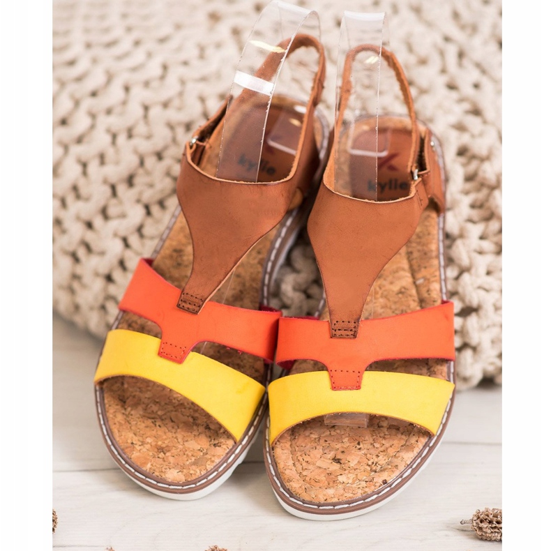 Kylie Mukavat rento sandaalit monivärinen 2