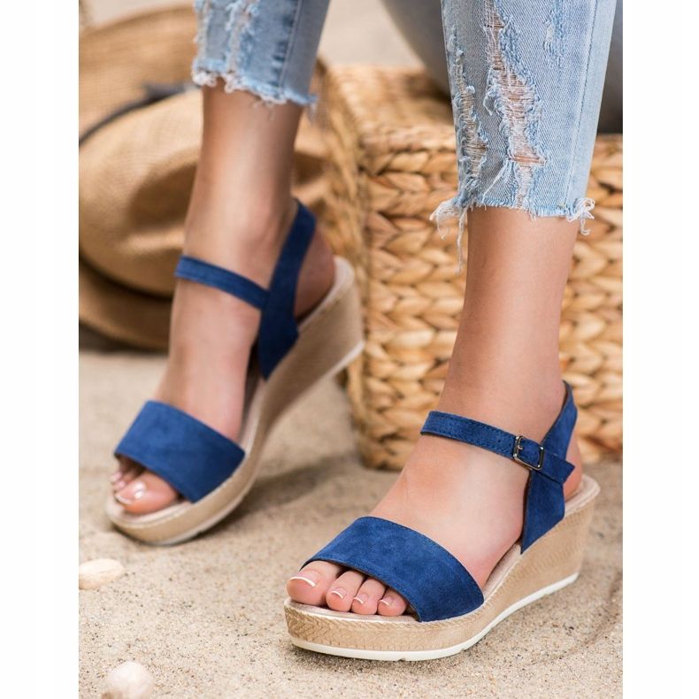 Filippo Rento nahka sandaalit sininen 2