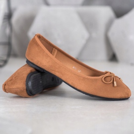 Clowse Mokkanaiset ballerinat ruskea 1