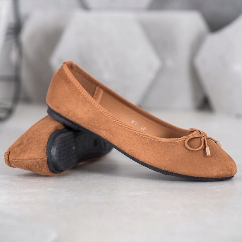 Clowse Mokkanaiset ballerinat ruskea 1