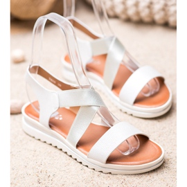 Weide Sandaalit alustalla valkoinen harmaa 1
