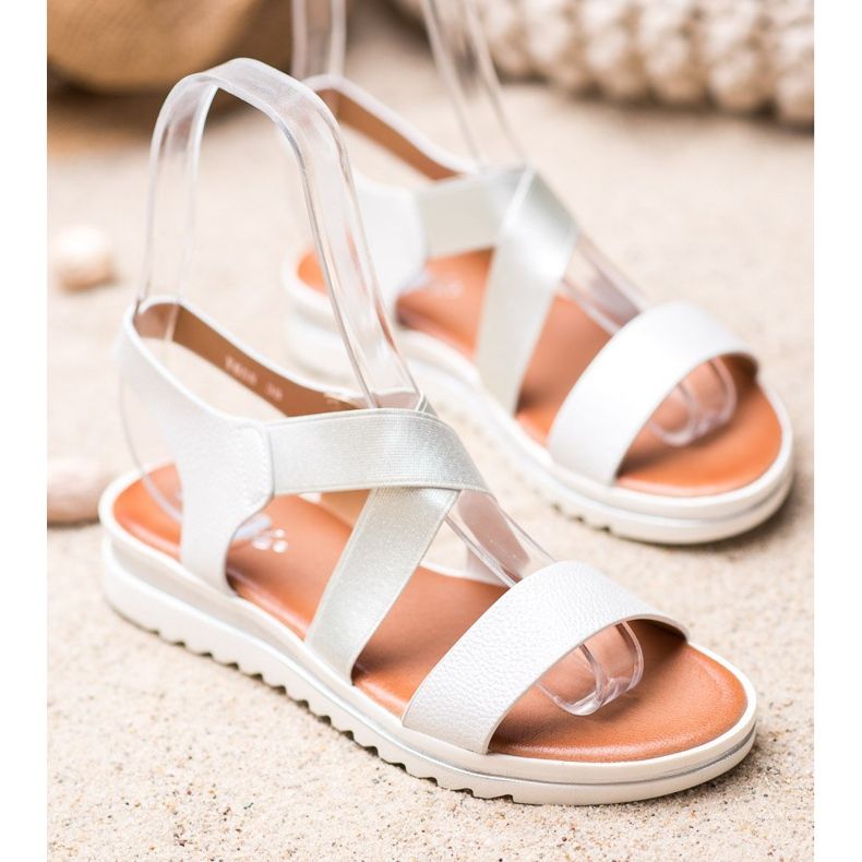 Weide Sandaalit alustalla valkoinen harmaa 1