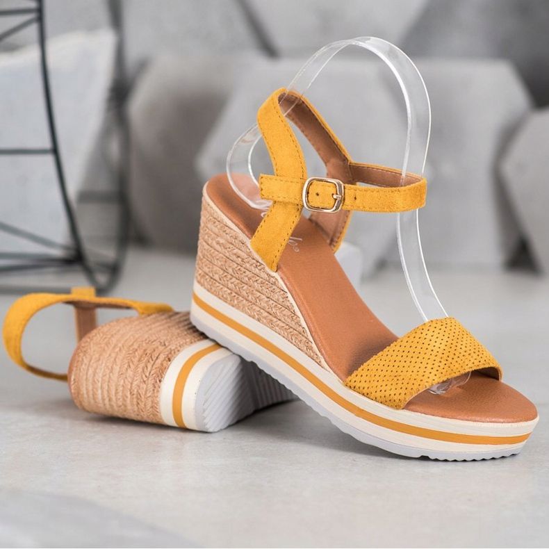 Weide Muodikkaat mokkanahkat keltainen 1