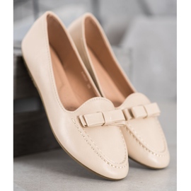 SHELOVET Beige Lords Eco -nahkaa 1