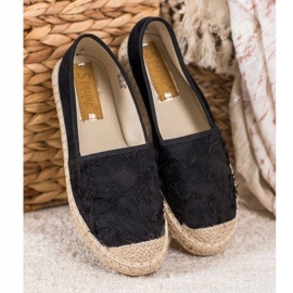 Seastar Suede Espadrilles musta 1