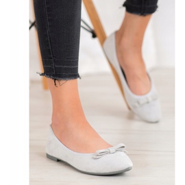 VINCEZA mokkanaiset ballerinat harmaa 2