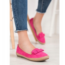 Klassiset herrat VINCEZA -jousella vaaleanpunainen 1