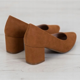 W. Potocki Klassiset korkokengät ruskea 2