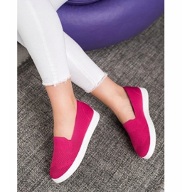 Via Giulia  Slipons alustalla vaaleanpunainen 1