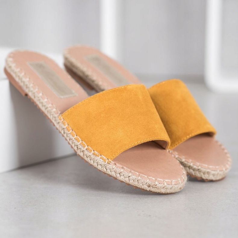 Renda Kevyet espadrillit keltainen 1