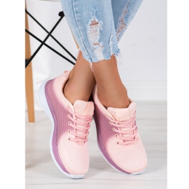 Bona Kevyet urheilukengät violetti oranssi 1