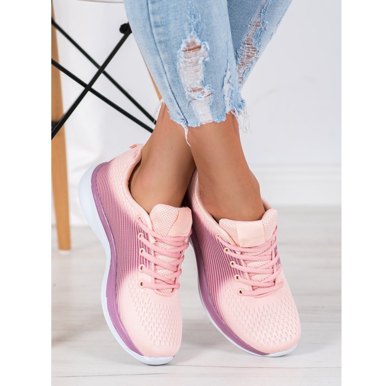 Bona Kevyet urheilukengät violetti oranssi 1