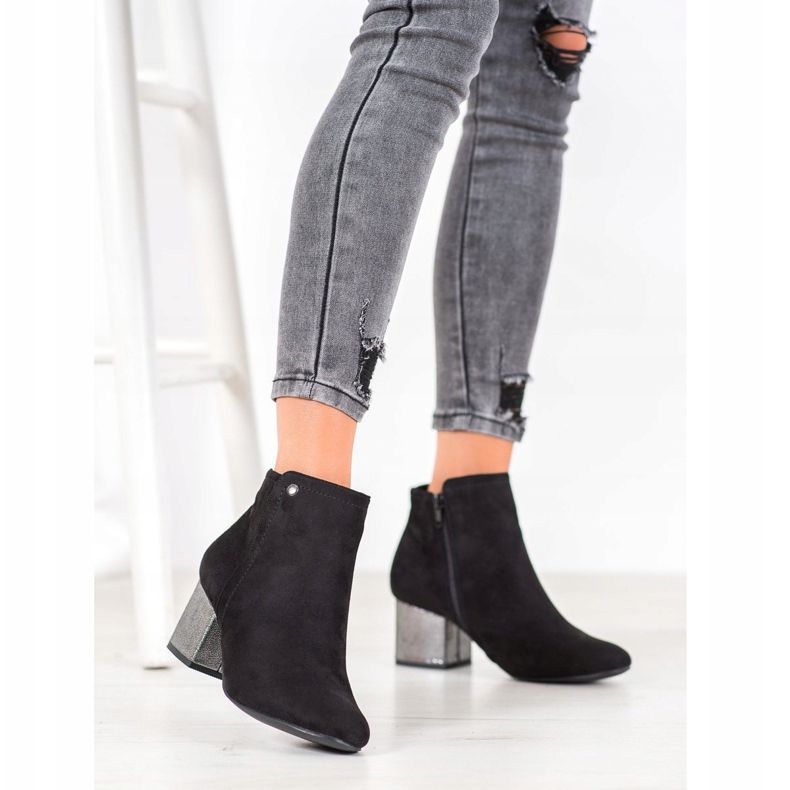 Goodin Mustat mokkanahkakengät 1