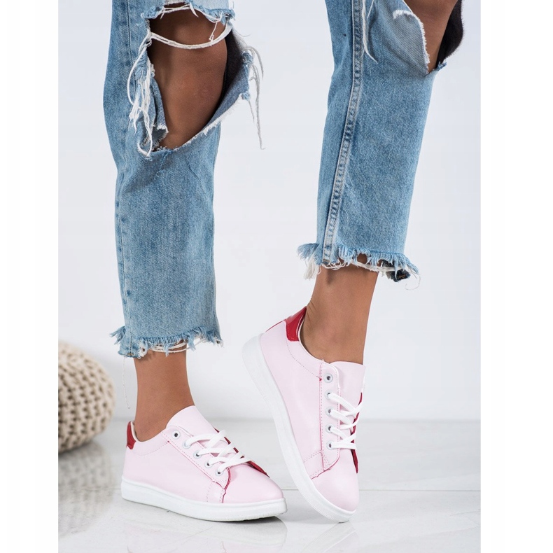 SHELOVET Klassiset urheilukengät vaaleanpunainen 2