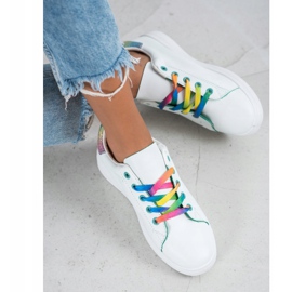 SHELOVET Muodikkaat urheilukengät valkoinen monivärinen 1