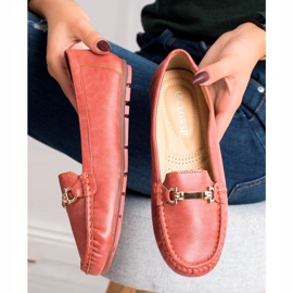 Clowse Punaiset mokkasiinit koristeineen punainen 1