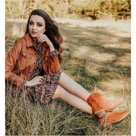 Cm Paris Mokkanahkaiset cowboy -saappaat ruskea 2