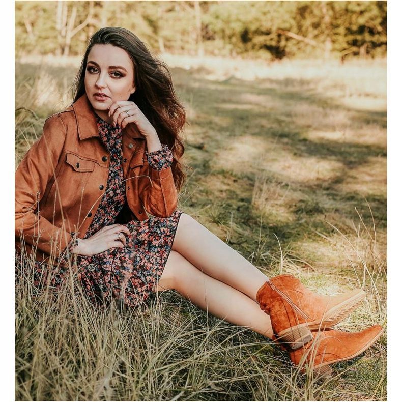 Cm Paris Mokkanahkaiset cowboy -saappaat ruskea 2