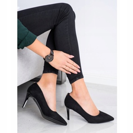 Goodin Tyylikkäät korkokengät musta 1