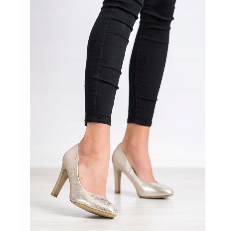 Goodin Korkokengät Avokkaat kultainen 1