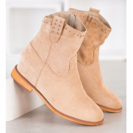 Super Mode Lämpimät lehmätytöt beige 1