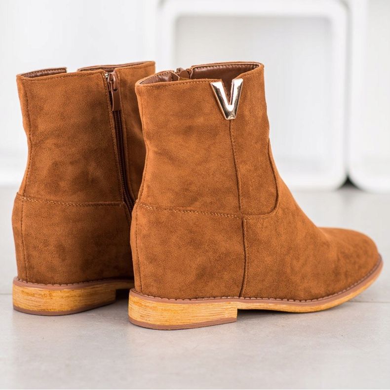 Sergio Todzi Tyylikkäät kiilakengät ruskea 2