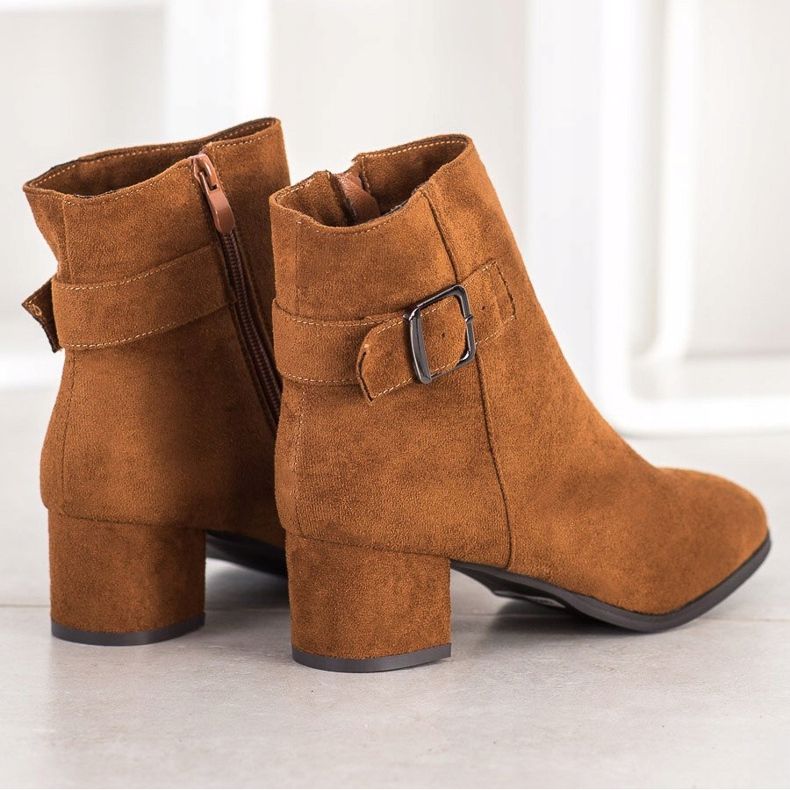 Sabatina Kamelisaappaat soljella ruskea monivärinen 1