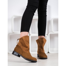 Weide Saappaat, joissa on leveä päällinen ruskea keltainen 1