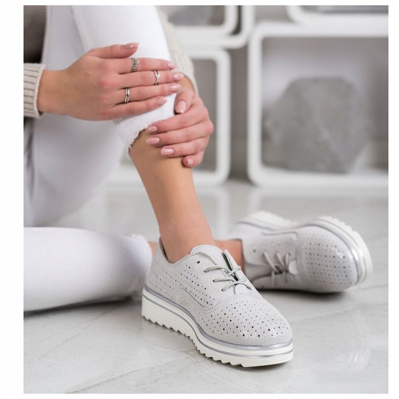 Goodin Avoimet nahkajalkineet beige 1