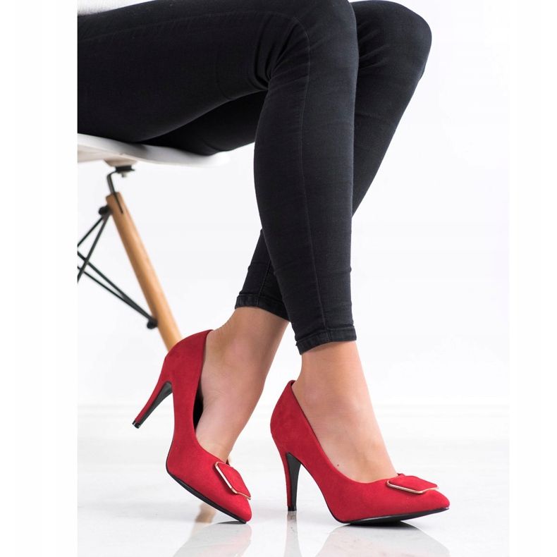 Goodin Pumput Ornamentilla punainen 1