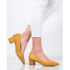 Goodin Sinappi pumput Spitz keltainen 1