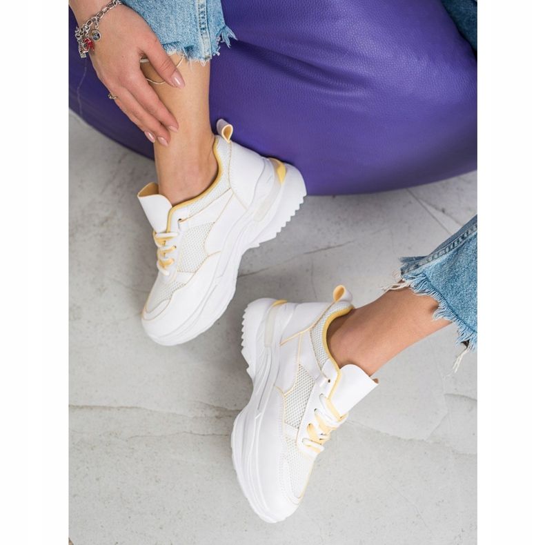 SHELOVET Klassiset valkoiset lenkkarit valkoinen 1