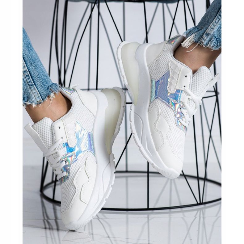 SHELOVET Muodikkaat lenkkarit valkoinen 2