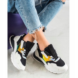 SHELOVET Muodikkaat lenkkarit valkoinen musta monivärinen 1