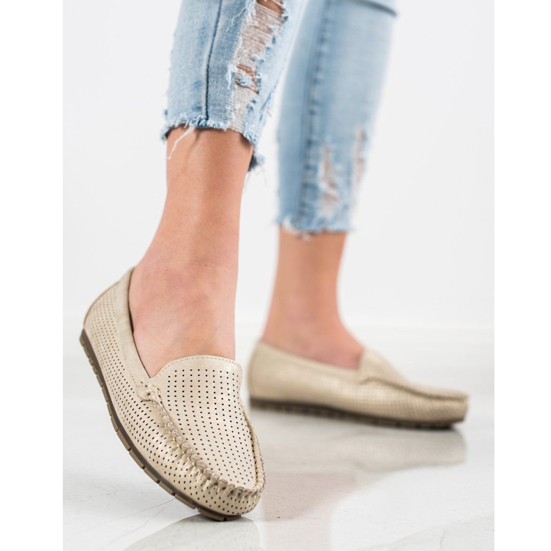 Kylie Rennot avoimet leivonnaiset beige 1