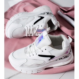 SHELOVET Mukavat muotikengät valkoinen 1